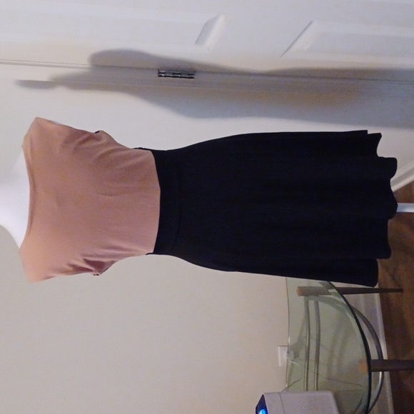 🐈‍⬛Elegant Black and Blush Pink  Dress - Picture 6 of 9